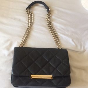 Black and Gold Kate Spade Purse